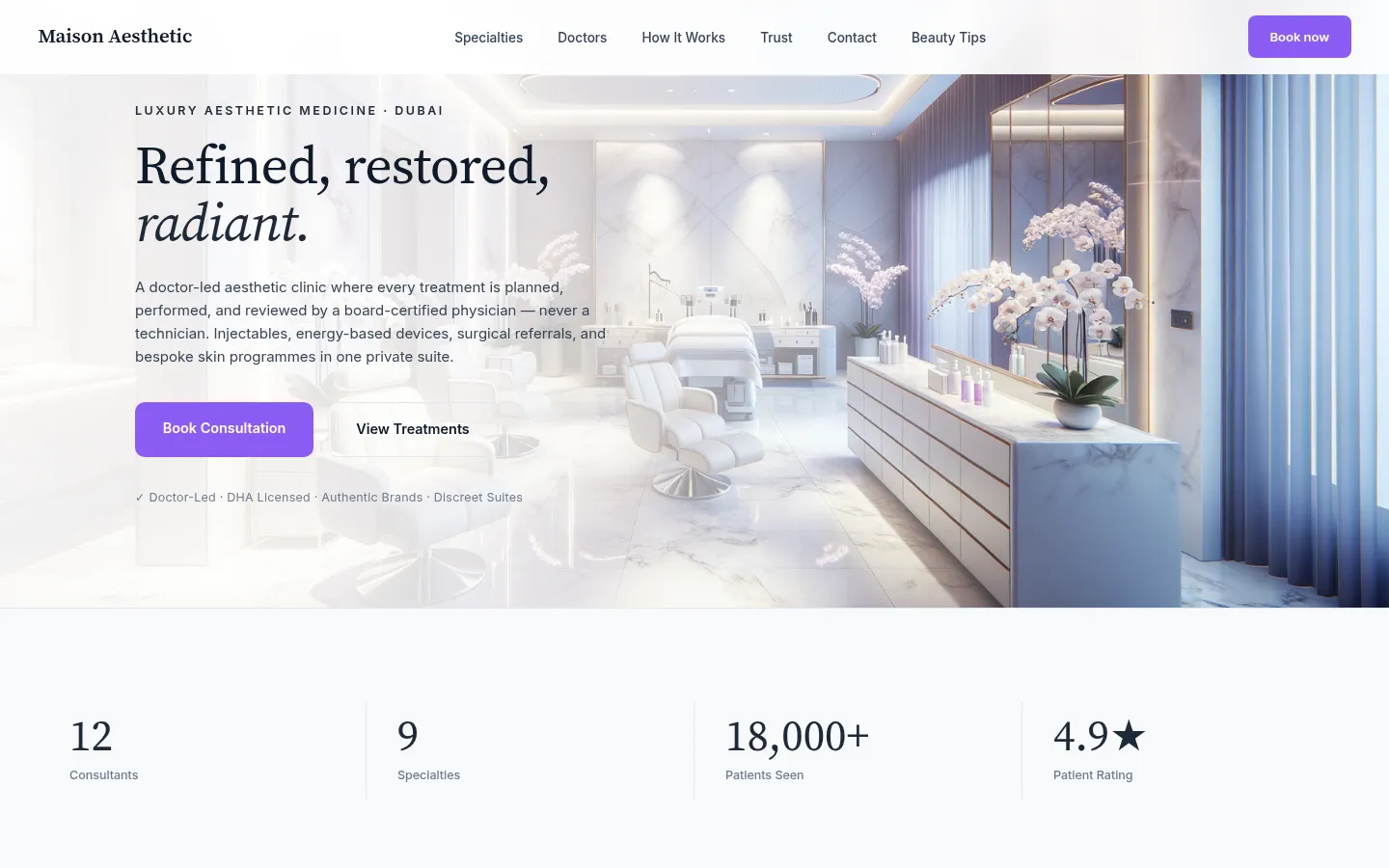 Aesthetic clinic